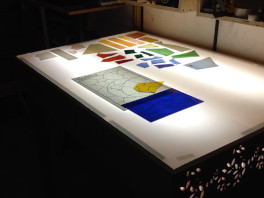 A physical light table